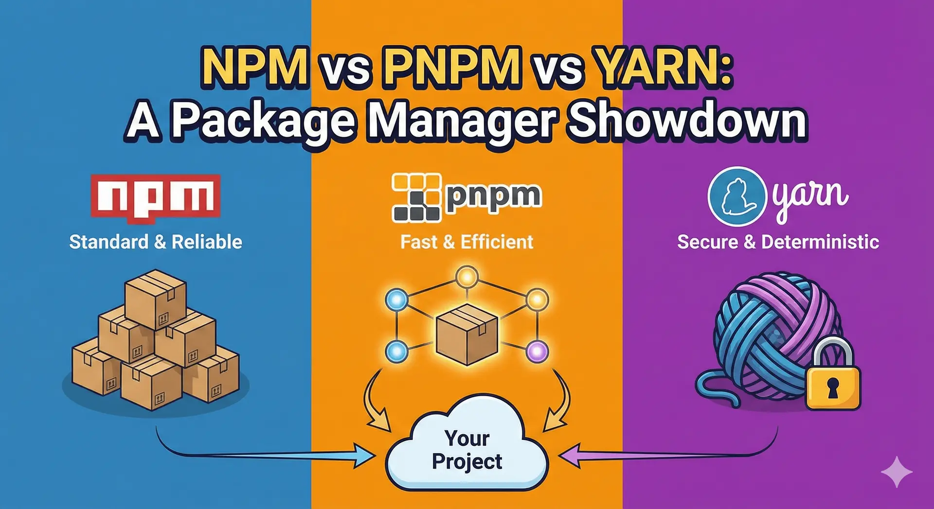 모노레포를 위한 패키지 매니저 이해하기: npm, yarn, pnpm 비교